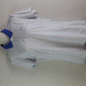 Puma | Women's Short Sleeve Button Front DRY Cell Active Golf Polo Sz M